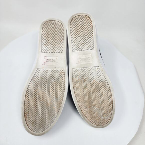 TOMS Bryce Chukka Sneaker Women 10 Grey Suede High Top Pull On Shoes 10017452 - Picture 11 of 11